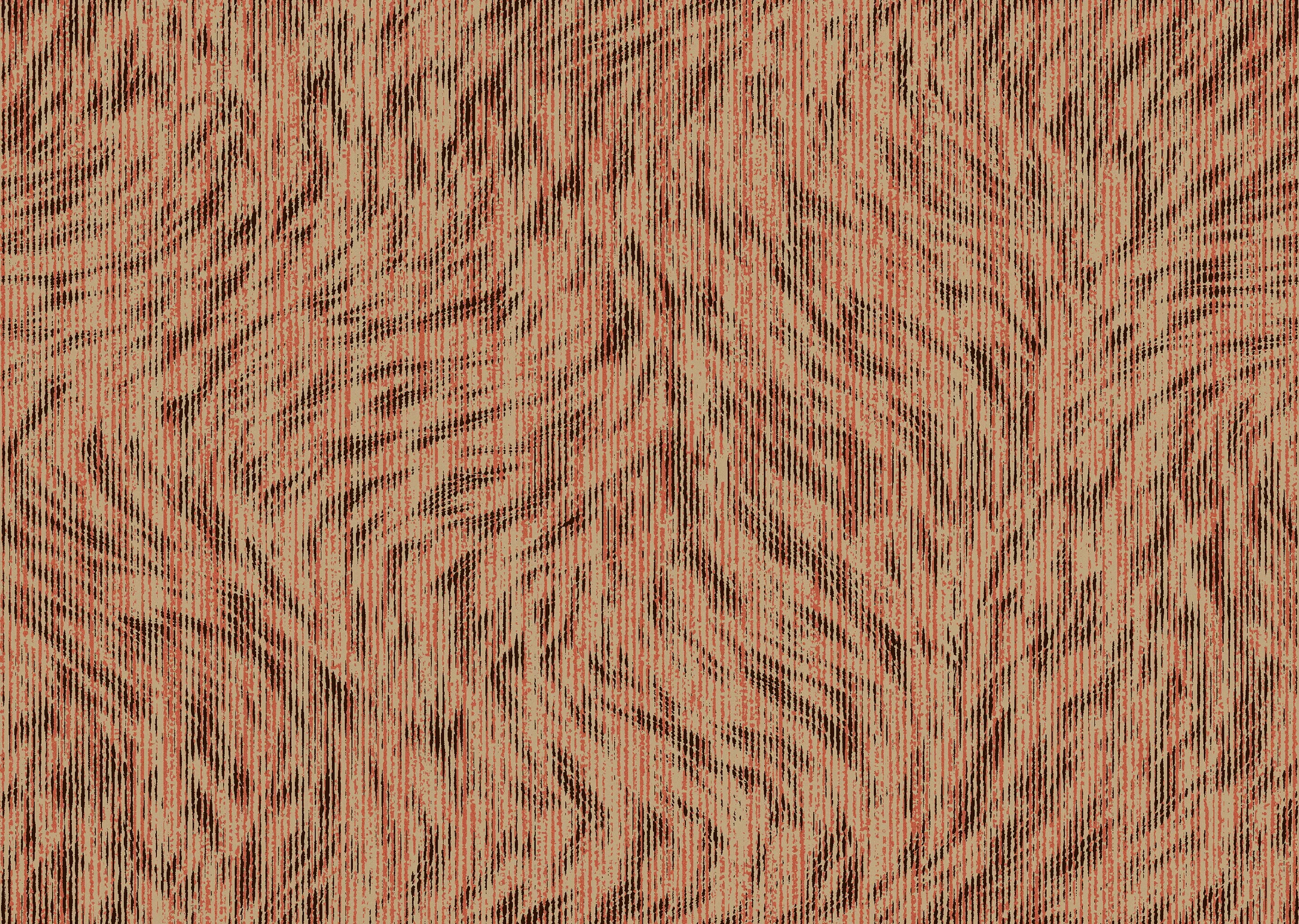 Moooi Wallcovering EA Blushing Sloth red